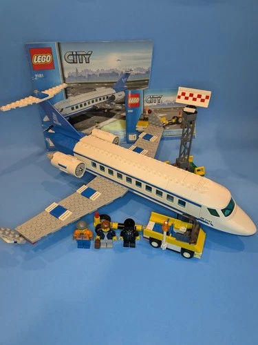 LEGO CITY: Passenger Plane - Set 3181 Complete W/ Instructions - READ