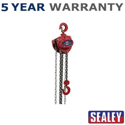 Sealey 2,5m Kettenblock 0,5 Tonnen CB500