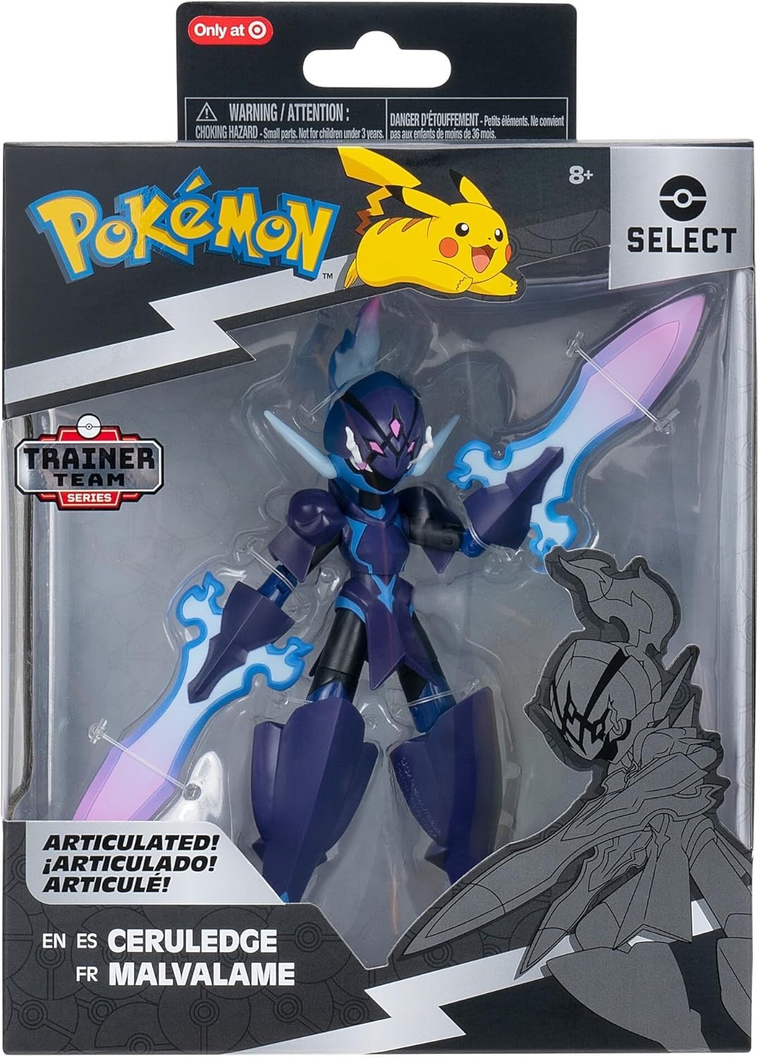 Figura Ceruledge Pokémon Select 15 cm