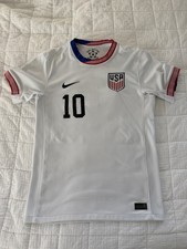 Nike USA Soccer Jersey Christian Pulisic Autographed by Haji Wright Men’s Small 