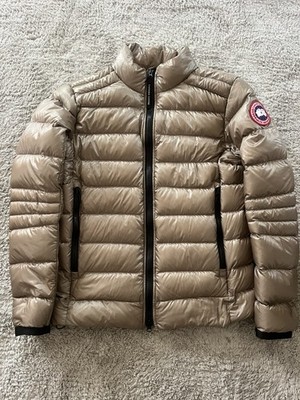 CANADA GOOSE Lightweight-Daunenjacke CROFTON +++ beige Herren Gr. M 