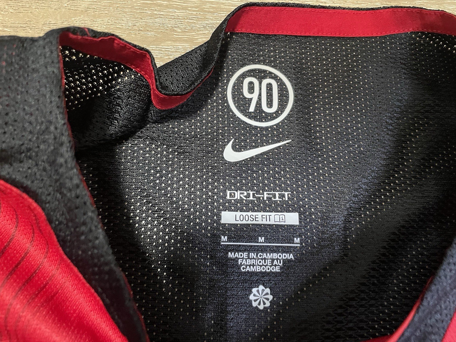 Nike Total 90 Dri-Fit Soccer Jersey Men’s Size M Retro Y2k Loose Fit HV1178-687 thumbnail 4