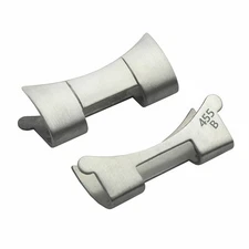 WATCH BAND END LINK PIECE FOR ROLEX FIT FAT SPRING BARS 16200, 16220, 16234