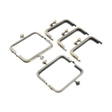 5pcs Metal Purse Frames 5 Color 4.25 1.78in for Making Shoulder Bag Wallet Purse