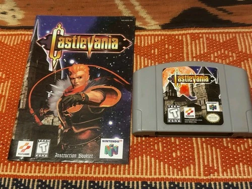 Castlevania Cart And Manual Nintendo 64 N64 Authentic Tested