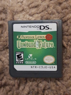 Professor Layton and the Unwound Future Nintendo DS Cartridge Only Tested