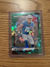 2024 Panini Prizm - Ladd McConkey Rookie Green Ice Prizm (RC) Chargers SP