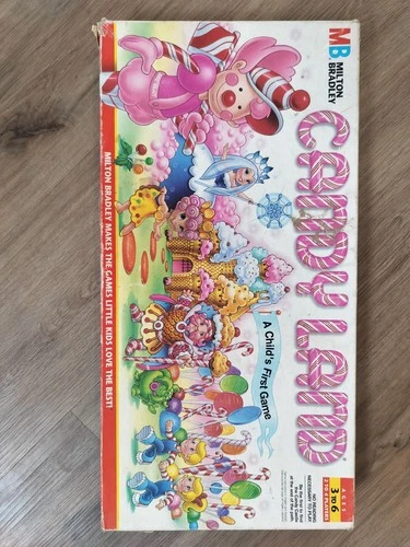 Vintage 1997, Milton Bradley, Candy Land Board Game, Complete Game Pieces