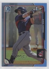 2015 Bowman Twitter Exclusive Blue Refractor 6/10 Eric Haase #BCP140 2d8