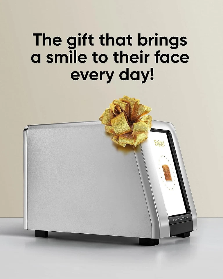 Revolution R180S Touchscreen Smart Toaster 2-Slice Toaster with Panini Mode - Image 4 of 4