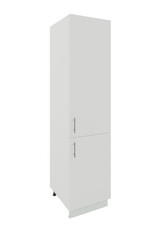 JD Greta Adjustable Kitchen Tall Larder Unit 500mm Storage Cabinet – White Matt