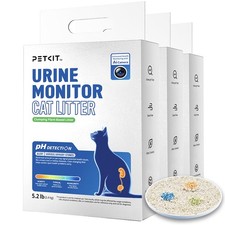 PETKIT Tofu Cat Litter pH Detection, Flushable, Dust-Free, 7.2kg, 3 Packs 2.05 per kilo