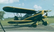 Waco VKS-7 Standard Cabin Series Desk Wood Airplane New Model Large Scale 1/24