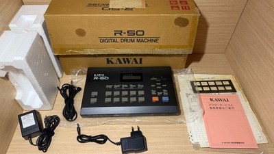 READ INFO- Rare boxed - Digital drum Machine Kawai R-50