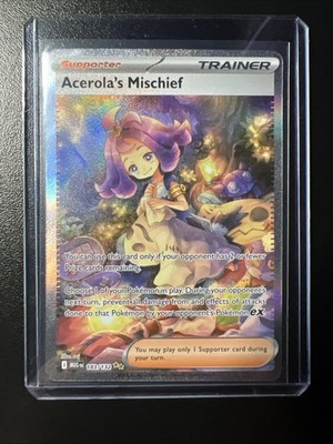 Pokemon Acerola's Mischief (Special Illustration Rare) 183/132