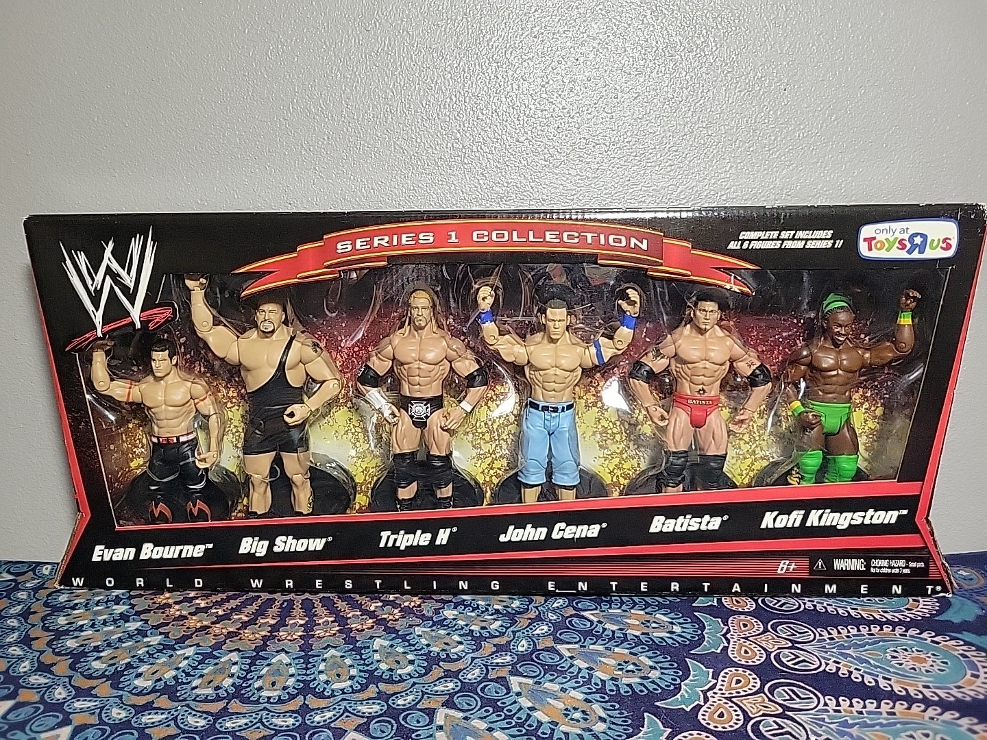 Mattel WWE Complete Series 1 Collection Six-Figure Box Set Toys R