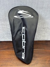 COBRA Golf Club Headcover Synthetic Padded Driver Black White Logo
