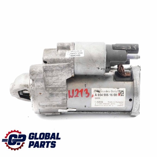 Anlasser Mercedes W205 W213 W238 W447 OM654 Motor Diesel A6549061600