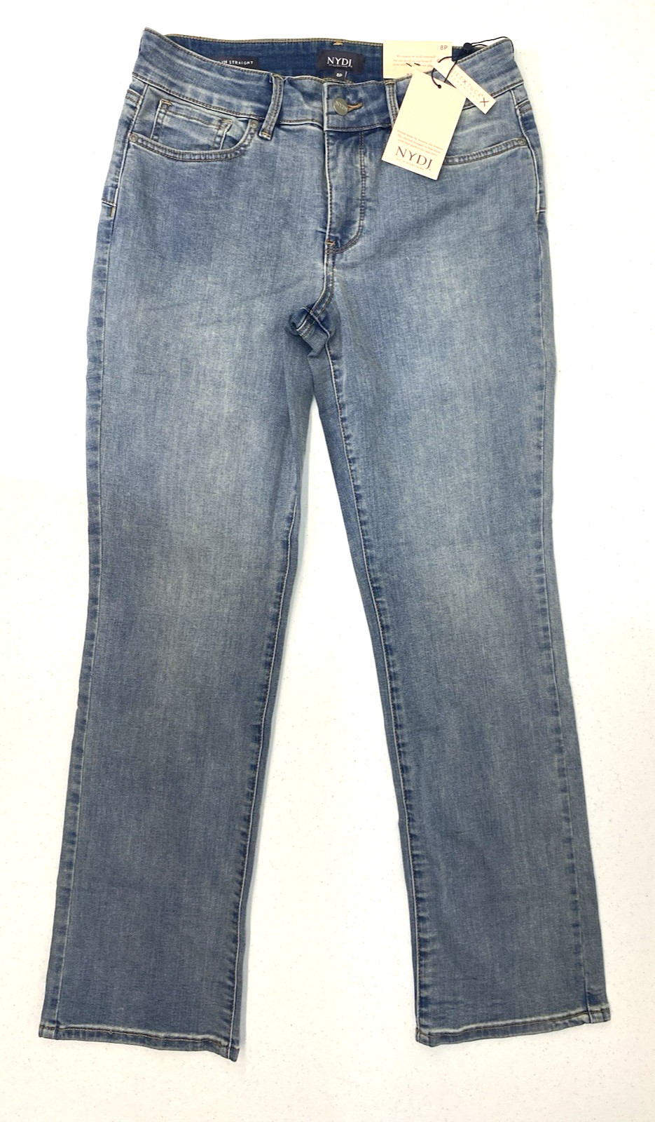 Women's Size 8p Blue Denim Lift Tuck