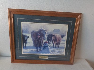 Robert Duncan ''Critic Circle Print, Framed at 22'' x 18''