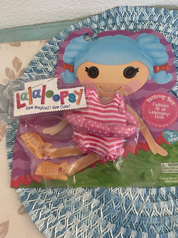 Lalaloopsy Fashion Pack Bathing Suit Ages 4+ Summer Magnetic