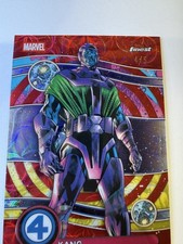 2026 Topps Marvel Finest Fantastic Four - Red Kaleidoscope 4/5 Kang - NZ-047