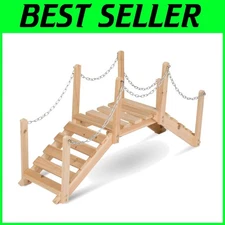 Authentic Cedar Wood Bridge - Customizable