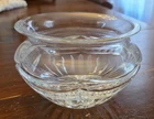 WATERFORD Crystal Pompeii Deep Centerpiece Bowl 6" Candy Dish Vase Etched Glass
