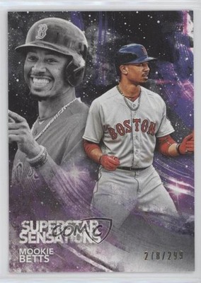 2018 Topps Superstar Sensations Black 278/299 Mookie Betts #SSS-47 00d2