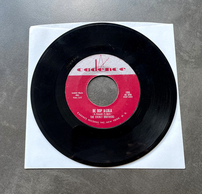 7'' Everly Brothers - Be Bop A Lula - US Cadence