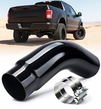 Toplamper 5 To 6 Inch Diesel Exhaust Elbow Tip 135 Degree Black Steel