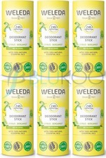 Image of Weleda Citrus & Bergamot Solid Deodorant - 50g (Pack of 6)