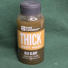 Duke Cannon Thick Body Wash Old Glory 17.5oz Tobacco Leaf and Leather