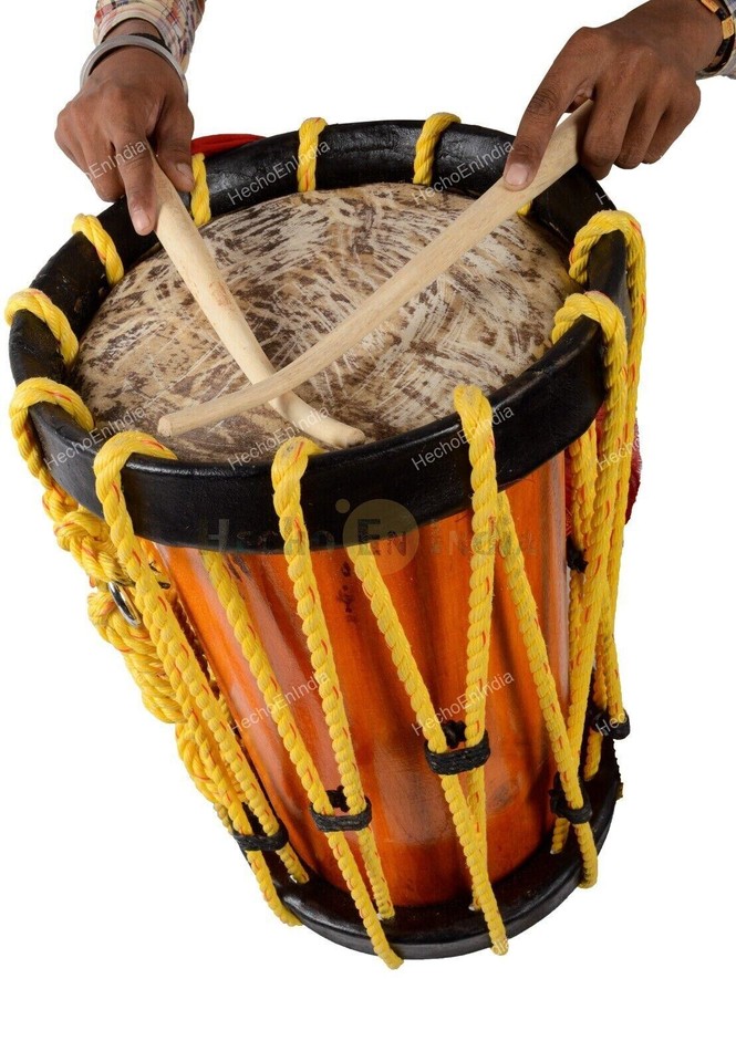 Kerala Musical Jack Fruit Wood Instrument Cylindrical Chenda Drum ...