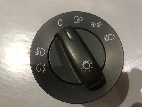 VW GOLF TOURAN POLO CADDY PASSAT HEADLAMP HEADLIGHT SWITCH 1K0941431N