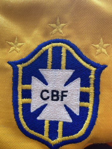 Vintage Brazil Brasil Umbro Jersey Soccer Football Futebol 1994 Romario XL - Picture 5 of 5