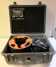 Splash Cam Deep Blue Pro Underwater Video Camera Ocean Systems w/ Screen Case