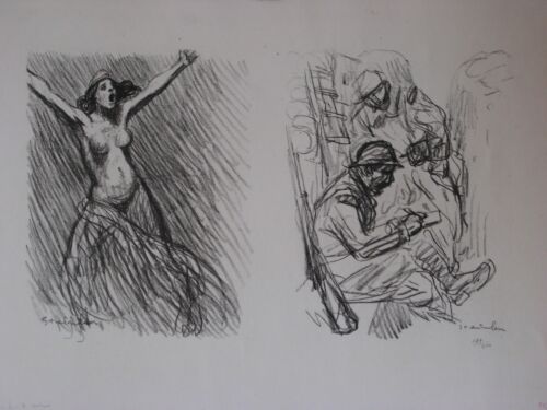 STEINLEN THEOPHILE LITHOGRAPHIE SIGNÉE NUM/400 SIGNED HANDNUMB/400 LITHOGRAPH - Photo 1/2