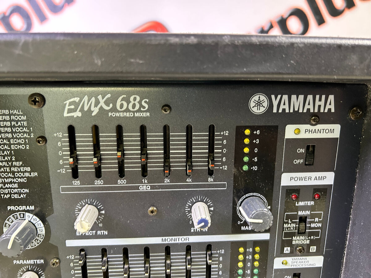 Yamaha EMX68S Powered Mixer | eBay Yamaha EMX68S Powered Mixer | eBay