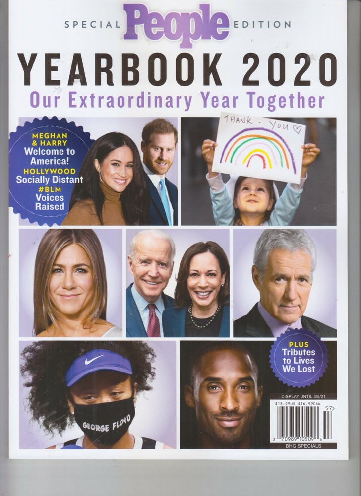 PEOPLE MAGAZINE YEARBOOK SPECIAL EDITION 2020 JOE BIDEN KAMALA HARRIS KOBE