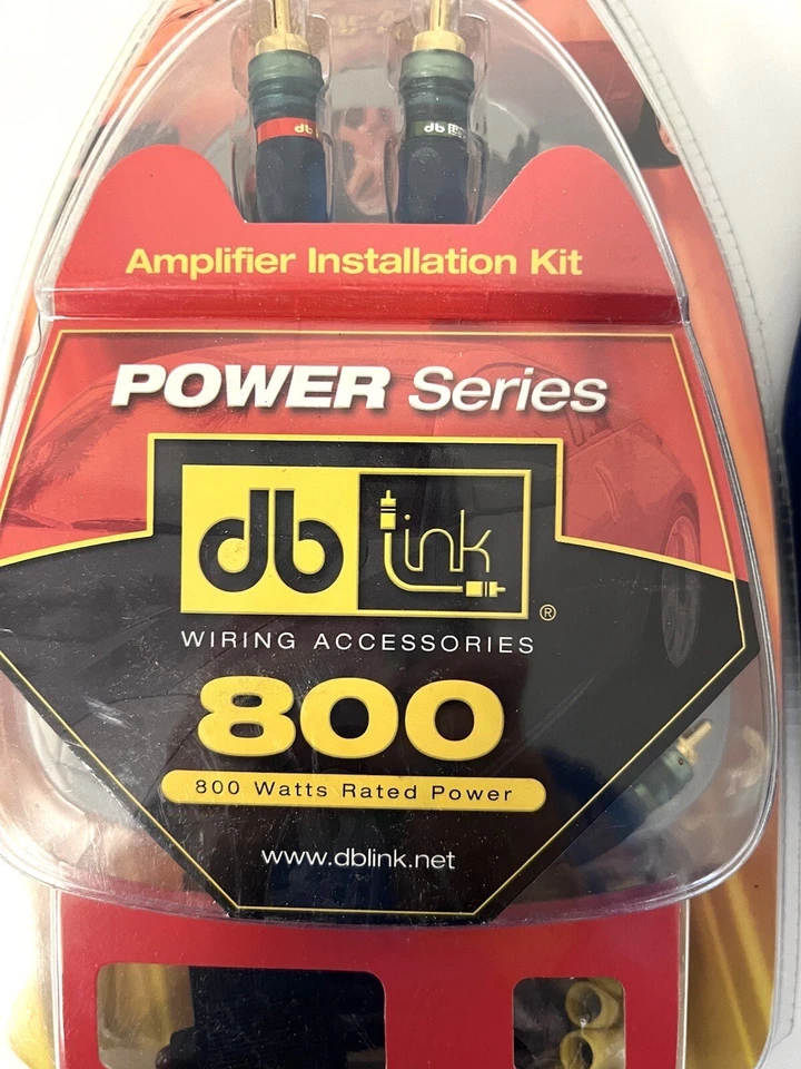 db Link Series #PK10 Amplifier Installation Kit 800 Watts+ KICKER Power Cable - Image 3 of 4