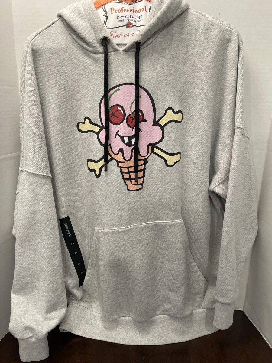 Palm angels cream 2025 hoodie