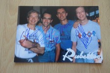 The Rubettes Autogramme full signed 10x15 cm Postkarte 