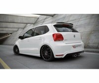 CUP Dachspoiler Aufsatz Schwarz FüR VW Polo V 5 GTI R-Line Heck Spoiler Ansatz