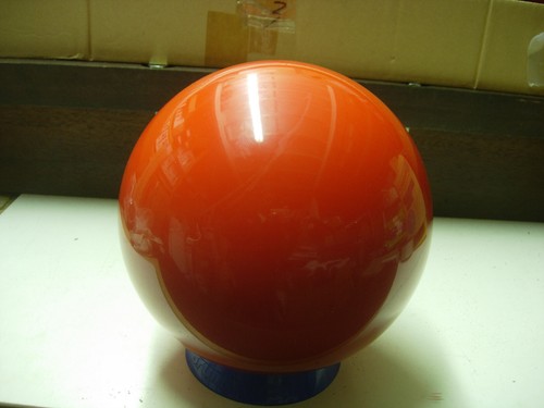 12.23 # NIB NOS 1990 Brunswick USA NFL 49ERS Polyester Bowling Ball HDJ3115 - Picture 6 of 12
