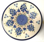 Polish pottery stoneware Boleslawiec cake/cookie stand Unikat — photo 2