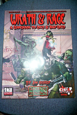 D20 System (D&D 3.0 3.5) Wrath and Rage - Guidebook to Orcs and Half-Orcs (OGL)