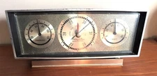 Vintage Desktop Airguide Weather Station Mid Century Modern Made In Chicago Ill.
