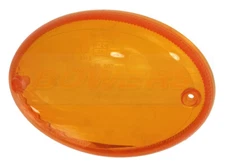 AMBER FRONT/SIDE INDICATOR LIGHT LENS FOR NEW HOLLAND POWERSTAR TRACTOR 03.0664