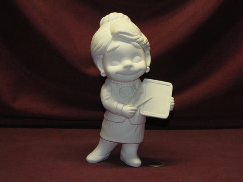 Ceramic Bisque U Paint Small Smiley Woman Teacher And Dandy Fisherman Boy Ebay
